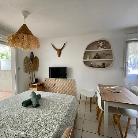 Le Cocon Camarguais 4 Personnes Piscine Climatisation Wifi Parking Prive アパート